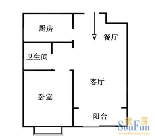 银都花园户型图