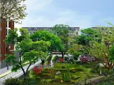 电梯一楼带院带负一层,采光好,精装修