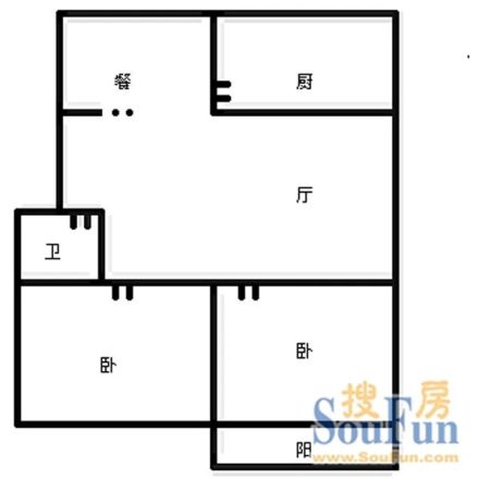大学科技园宿舍户型图