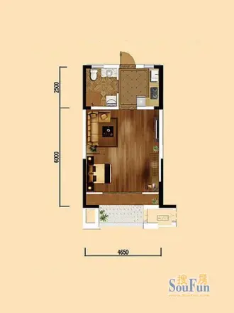 香庭湾户型图