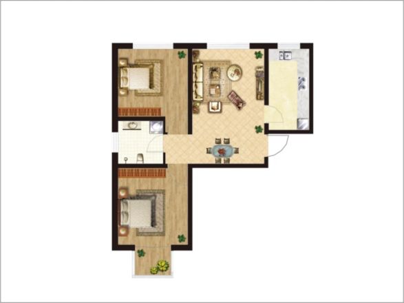 兰汀竹溪户型图