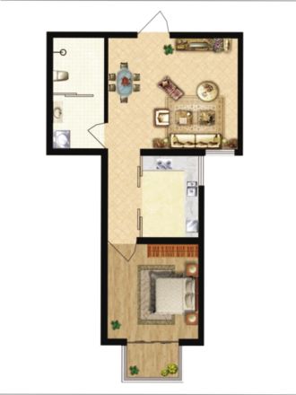 兰汀竹溪户型图