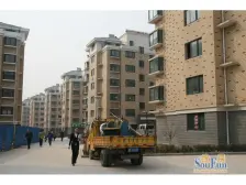 74平做了3室1厅.已通地暖.温度24左右.有草棚.