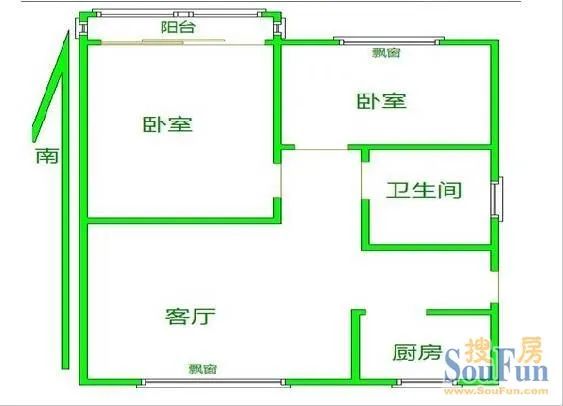 瀍河工商银行家属楼户型图