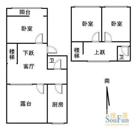 龙鳞路1号院户型图
