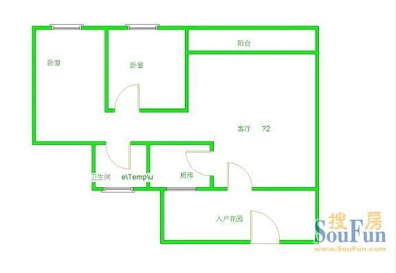 报社家属院户型图