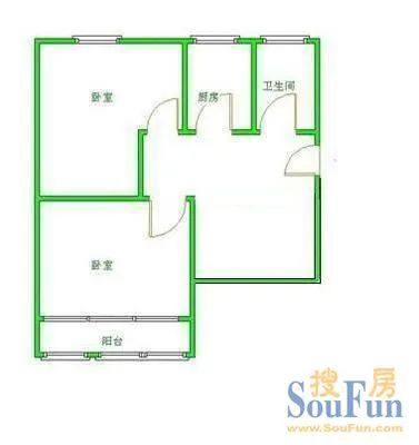 报社家属院户型图