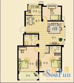 宜家花园户型图