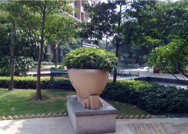 万科金御华府别墅实景图