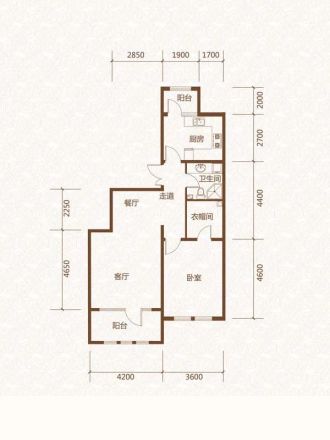 群力玫瑰湾户型图
