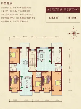 半山一城户型图
