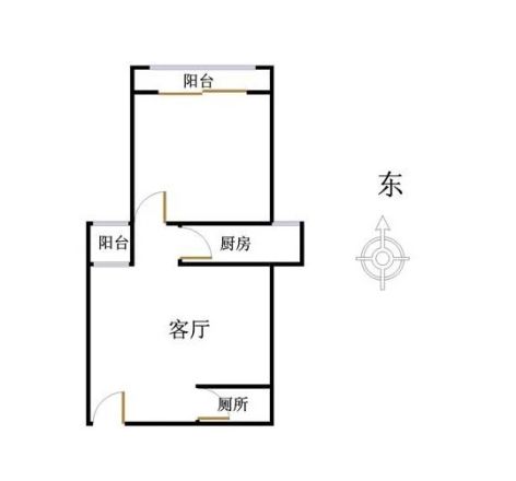 东四八条户型图