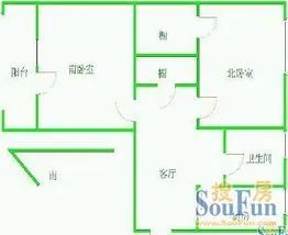 西四北六条户型图