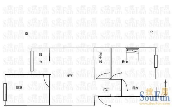 青春路七院户型图