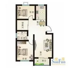山水雅居二期户型图