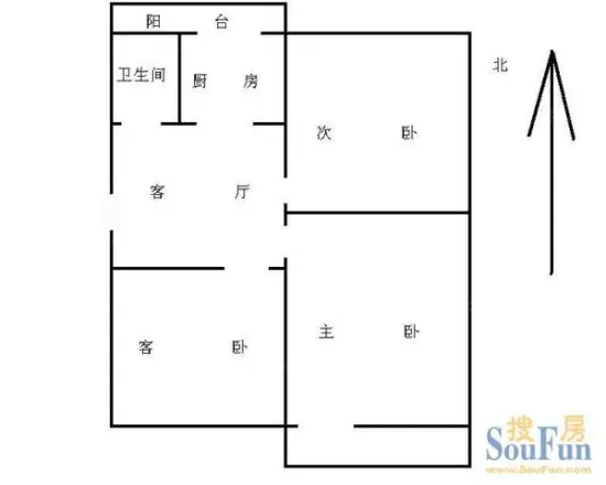 卷烟厂宿舍户型图
