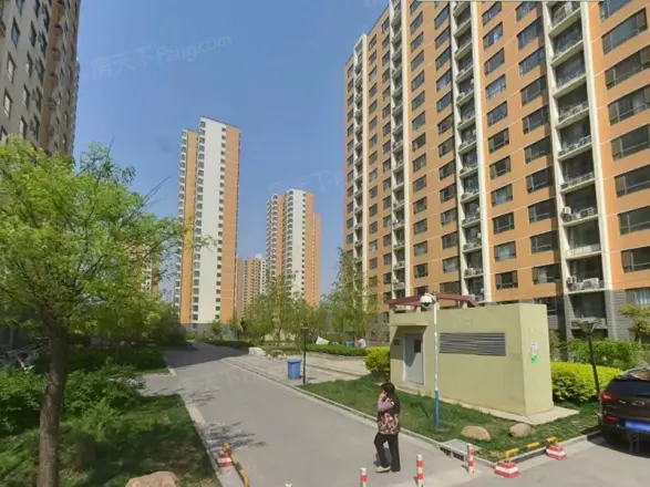 剑桥春雨实景图