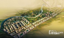 中国原点·龙安居国际家居建材城中国原点新城整体规划鸟瞰图