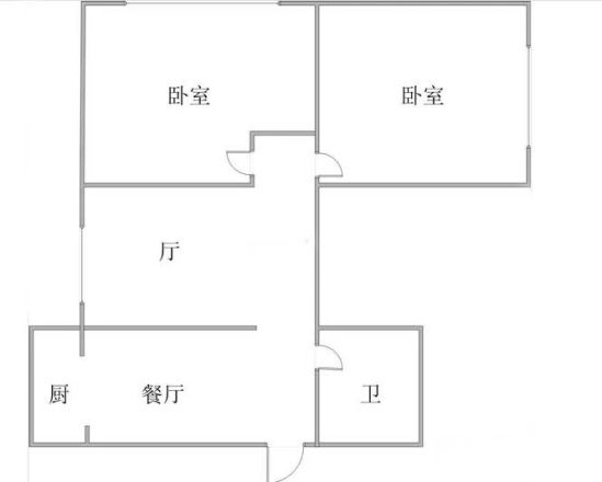 威华公寓户型图
