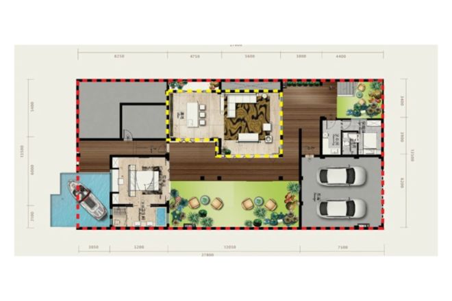 申亚亚龙湾壹号户型图