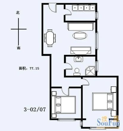 行署路16号户型图