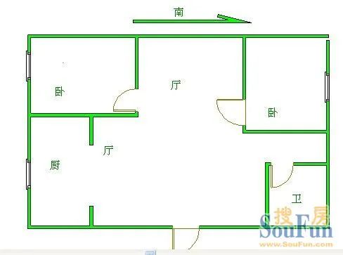 行署路16号户型图
