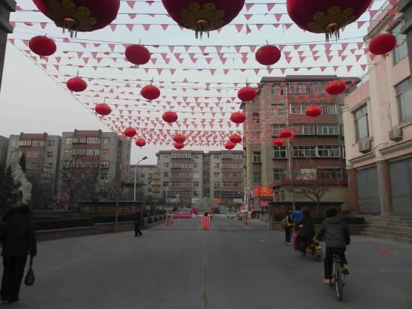 潘庄小区实景图