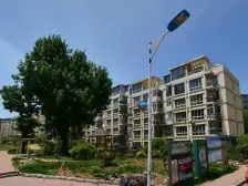 一楼地气好精装南北通厅地势高采光好有樱桃树可种菜