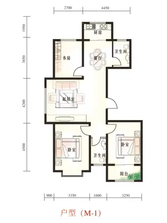 中心大街户型图