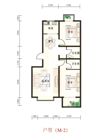 中心大街户型图