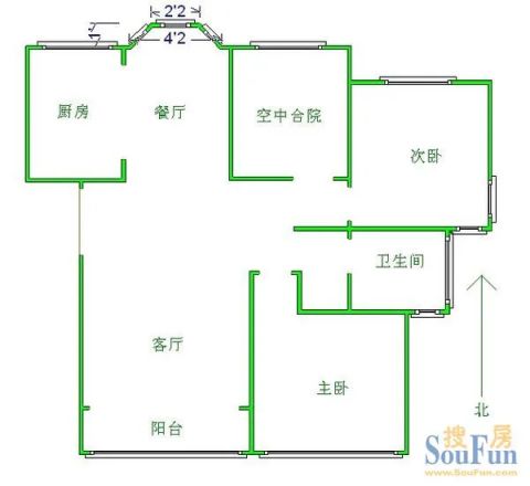 信合大厦户型图