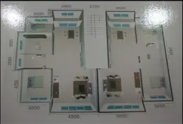 新泰福霖家园2室2厅1卫建面80.0㎡