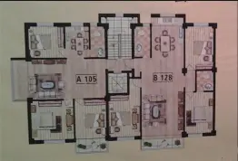 鑫盛花园3室2厅1厨1卫建面105.0㎡
