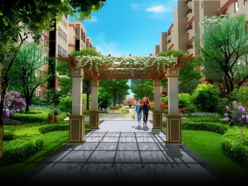 豪丰江山一品效果图绿化效果图