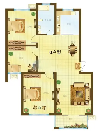 东悦府户型图