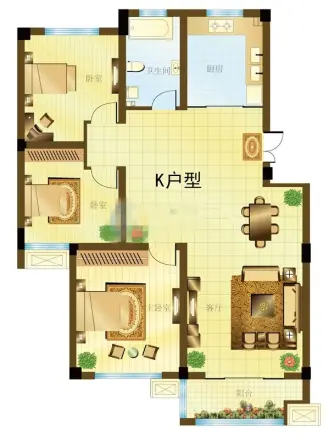 东悦府户型图