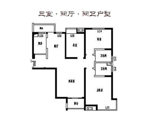 边防军官住宅楼户型图