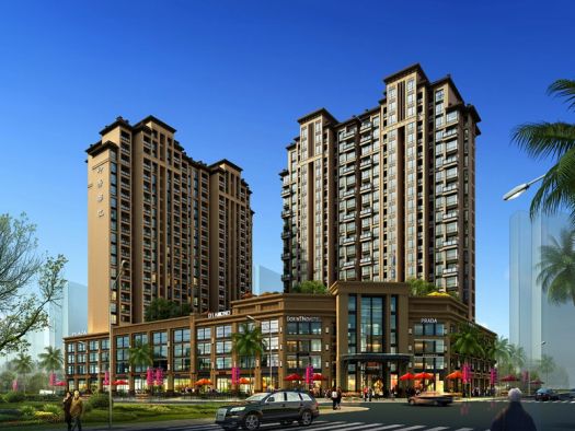 欣海国际实景图