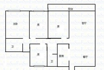 向南居如苑户型图