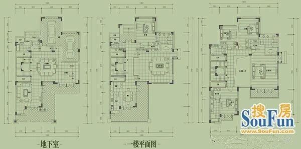 半岛东岸别墅户型图