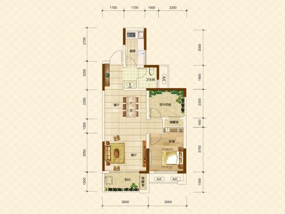 旭辉香樟公馆户型图