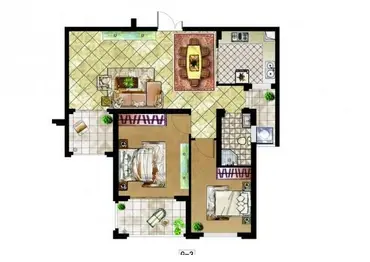 江汉大厦商住楼户型图