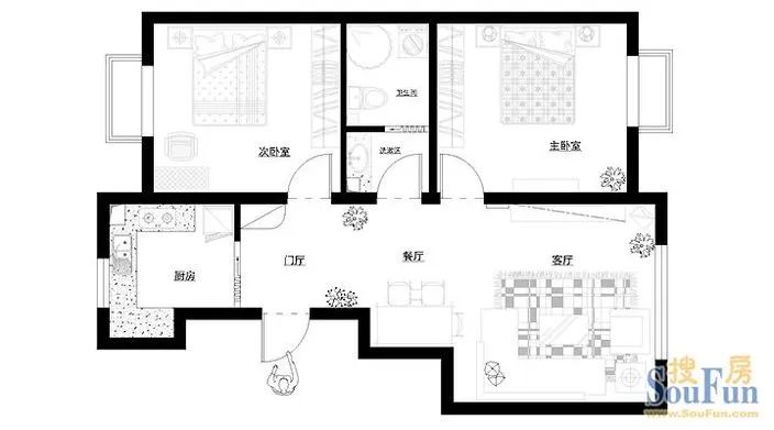 华雍园户型图