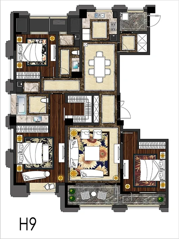 御庭壹号户型图