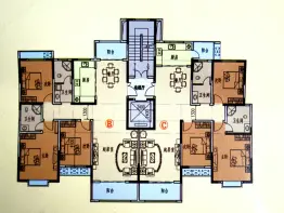 华韵金澜国际3室2厅1厨2卫建面132.02㎡
