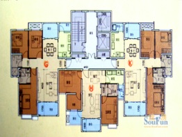 华韵金澜国际3室2厅1厨2卫建面113.15㎡