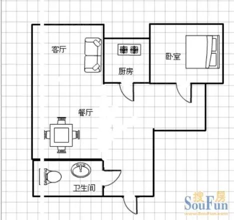 建工大厦户型图