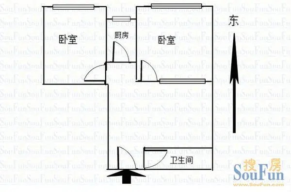 建工大厦户型图