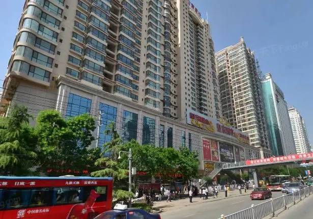 建工大厦实景图