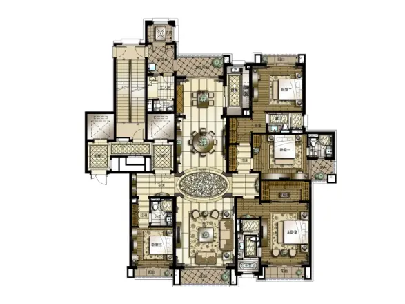 橡逸湾户型图